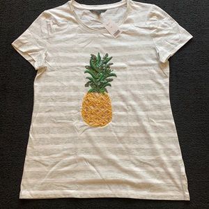 Banana Republic Embroidered T-Shirt